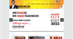 Desktop Screenshot of fatihbolcan.com